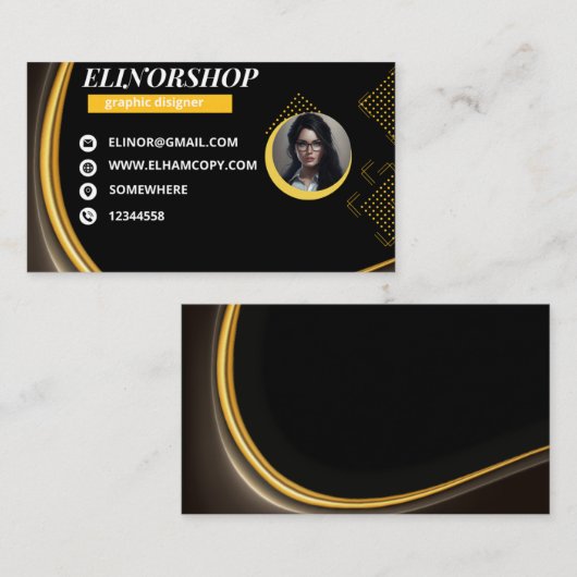 Visitenkarte (Vorne/Hinten)