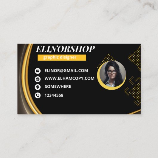 Visitenkarte (Vorderseite)