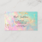 Visitenkarte (Rückseite)