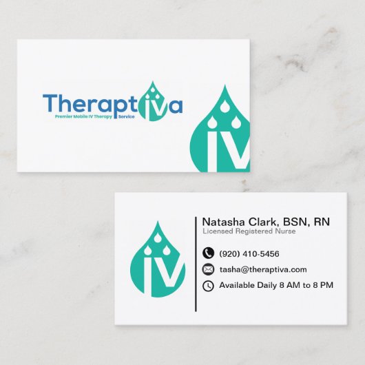 Visitenkarte (Vorne/Hinten)