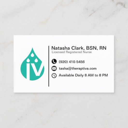 Visitenkarte (Rückseite)