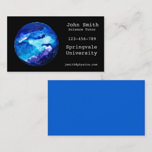 Visitenkarte (Vorne/Hinten)