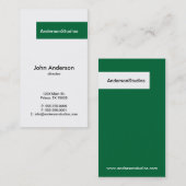 Visitenkarte (Vorne/Hinten)