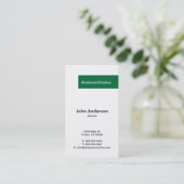 Visitenkarte (Stehend Vorderseite)