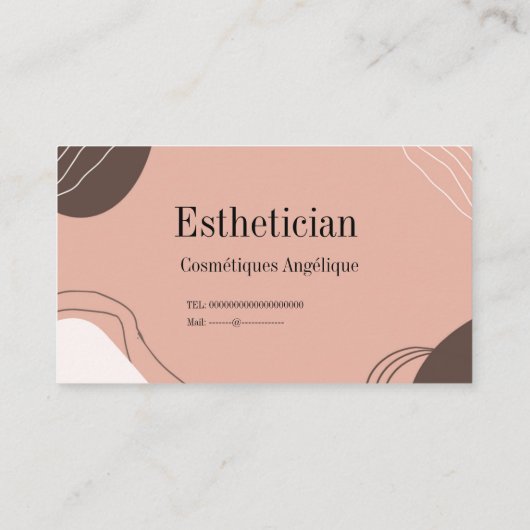 Visitenkarte (Rückseite)