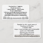 Visitenkarte (Vorne/Hinten)