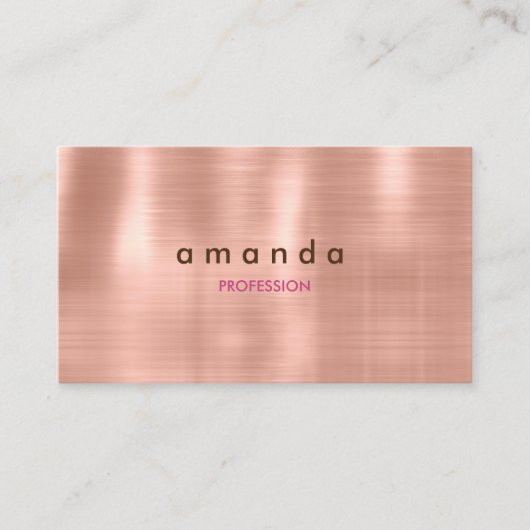 Visitenkarte (Vorderseite)