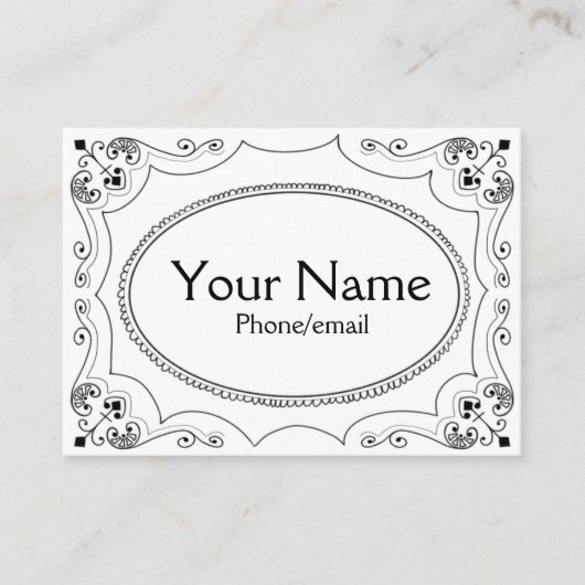 Visitenkarte (Vorderseite)