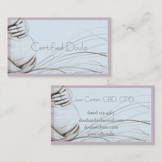 Visitenkarte (Vorne/Hinten)