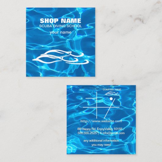 Visitenkarte (Vorne/Hinten)