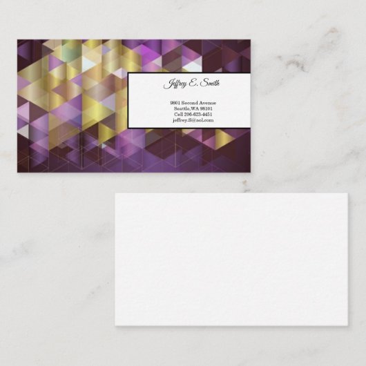 Visitenkarte (Vorne/Hinten)