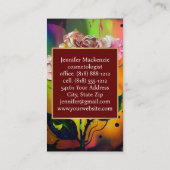 Visitenkarte (Rückseite)