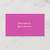 Visitenkarte (Rückseite)