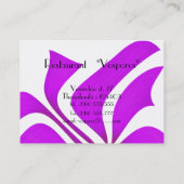 Visitenkarte (Rückseite)