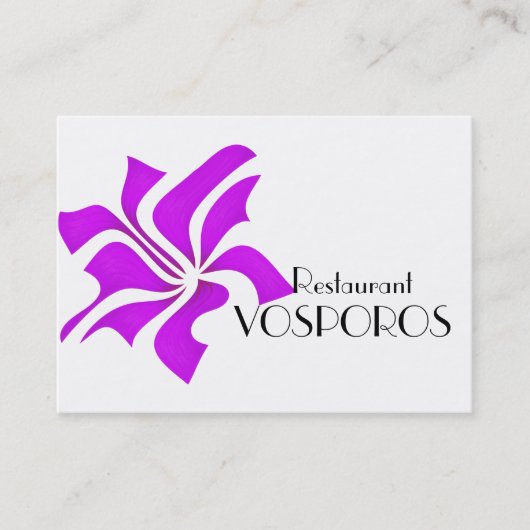 Visitenkarte (Vorderseite)