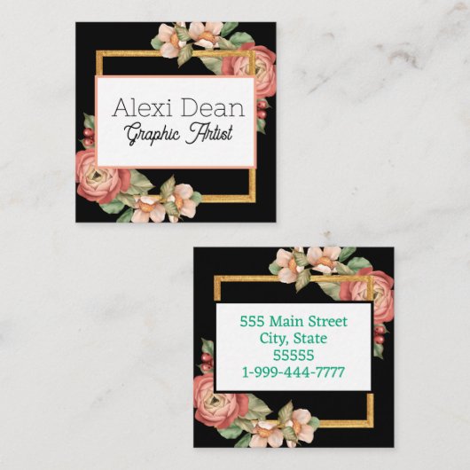 Visitenkarte (Vorne/Hinten)