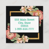 Visitenkarte (Rückseite)