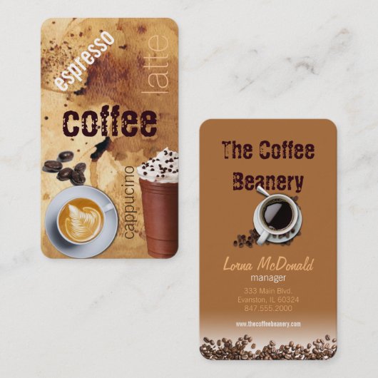 Visitenkarte (Vorne/Hinten)