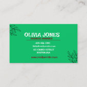 Visitenkarte (Vorderseite)