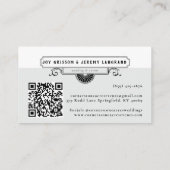 Visitenkarte (Rückseite)