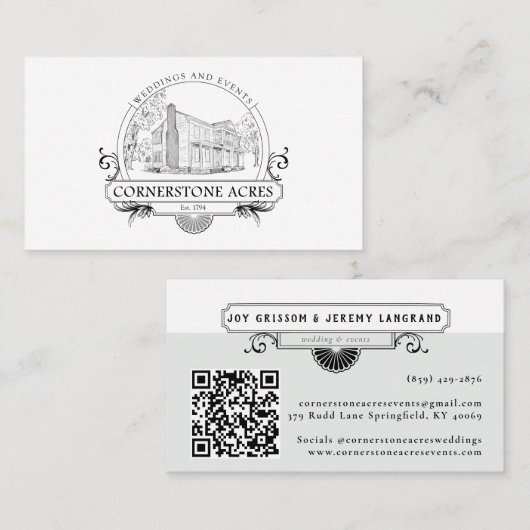 Visitenkarte (Vorne/Hinten)