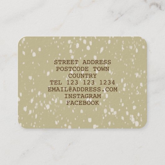 Visitenkarte (Rückseite)