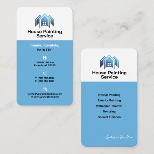 Visitenkarte (Vorne/Hinten)