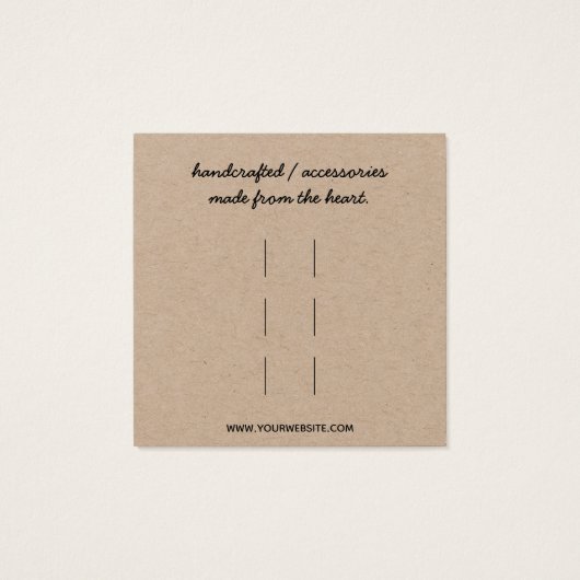 Visitenkarte (Rückseite)