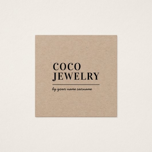 Visitenkarte (Vorderseite)