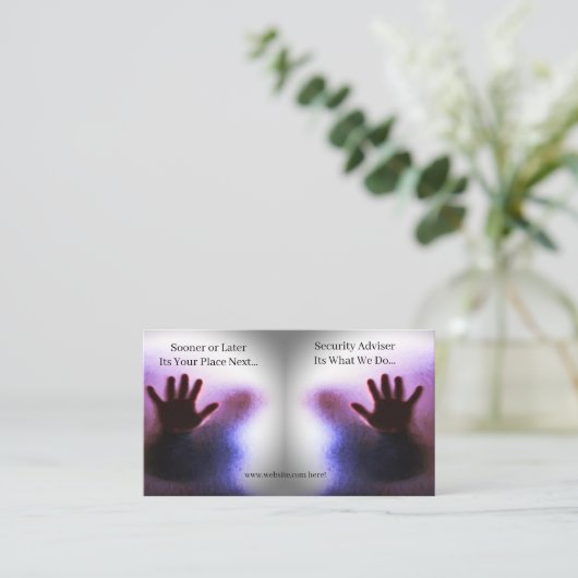 Visitenkarte (Stehend Vorderseite)