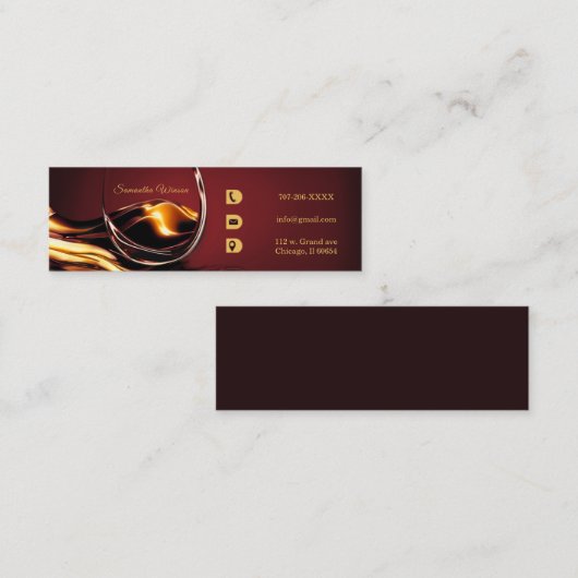 Visitenkarte (Vorne/Hinten)