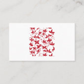 Visitenkarte (Rückseite)