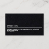 Visitenkarte (Rückseite)