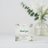 Visitenkarte (Stehend Vorderseite)