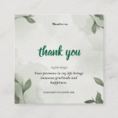 Visitenkarte (Vorderseite)