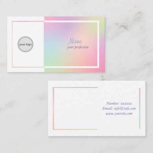 Visitenkarte (Vorne/Hinten)