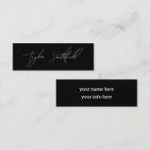 Visitenkarte (Vorne/Hinten)