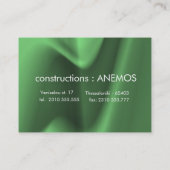 Visitenkarte (Rückseite)