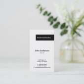 Visitenkarte (Stehend Vorderseite)