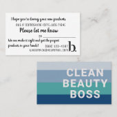 Visitenkarte (Vorne/Hinten)