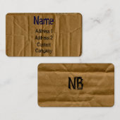 Visitenkarte (Vorne/Hinten)