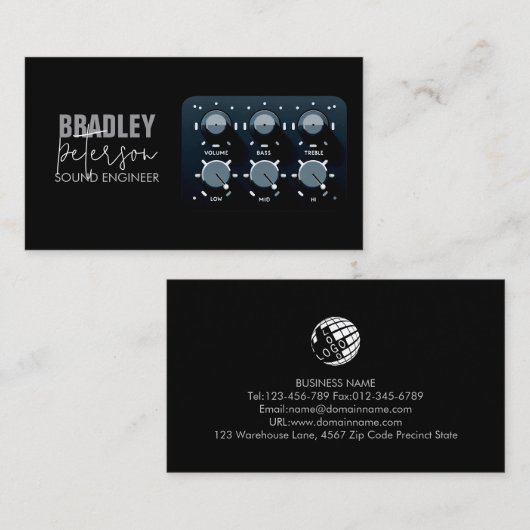 Visitenkarte (Vorne/Hinten)