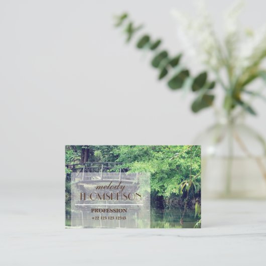 Visitenkarte (Stehend Vorderseite)