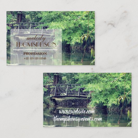 Visitenkarte (Vorne/Hinten)