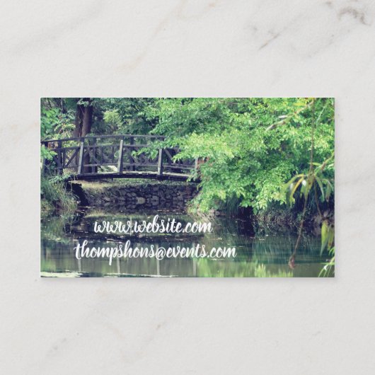 Visitenkarte (Rückseite)