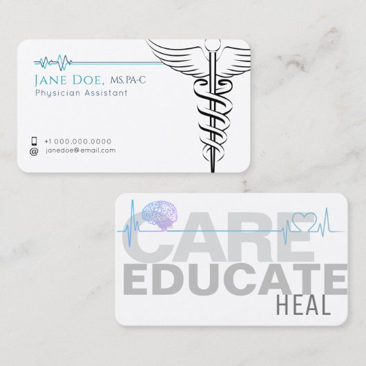 Visitenkarte (Vorne/Hinten)