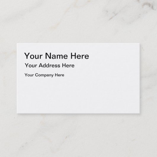 Visitenkarte (Vorderseite)