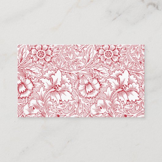 Visitenkarte (Rückseite)