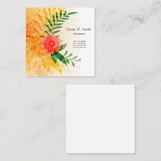 Visitenkarte (Vorne/Hinten)