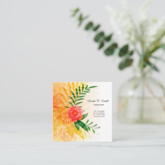 Visitenkarte (Stehend Vorderseite)